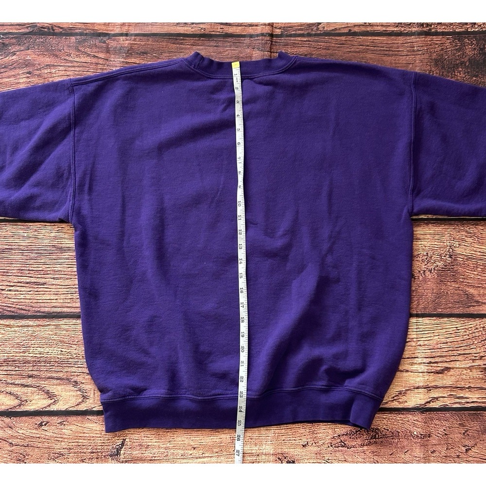 Vintage Purple Washington Huskies Gilden‎ College Football 2013 sweatshirt - Picture 10 of 10